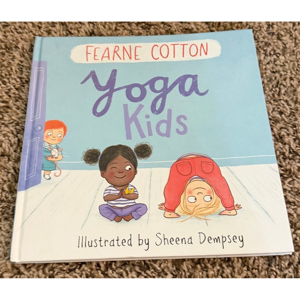 Barron's-Yoga Kids-Hardcover Book By Fearne Cotton